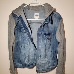 Old Navy Jean Jacket with Hood